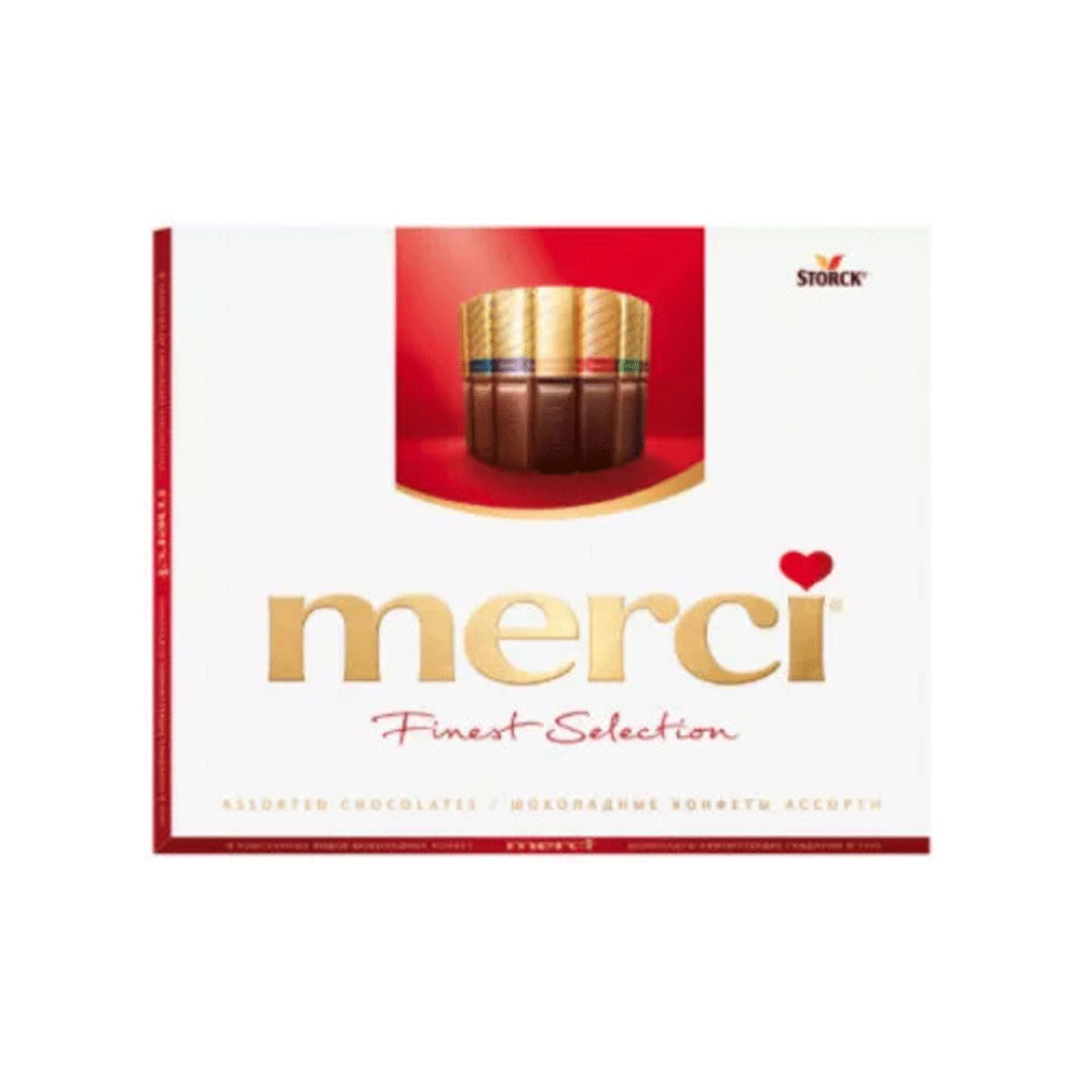 STORCK MERCI FINEST ASSORTED CHOCOLATE 250G